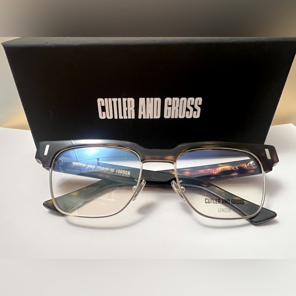 NEW- Cutler And Gross London AUTHENIC Eyeglass Frames